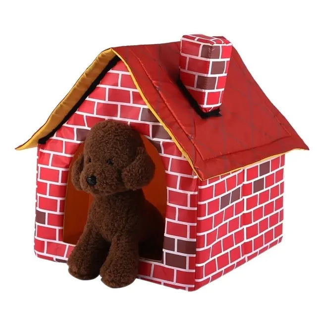 Dog Crate Pet Bed Cozy Playhouse