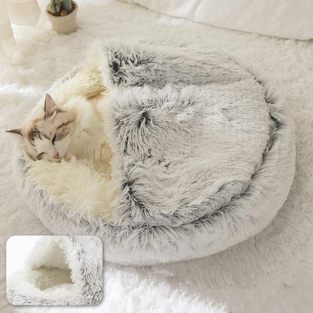 Soft Cat Hideaway Bed Pet House
