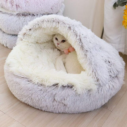 Soft Cat Hideaway Bed Pet House - Pupporia