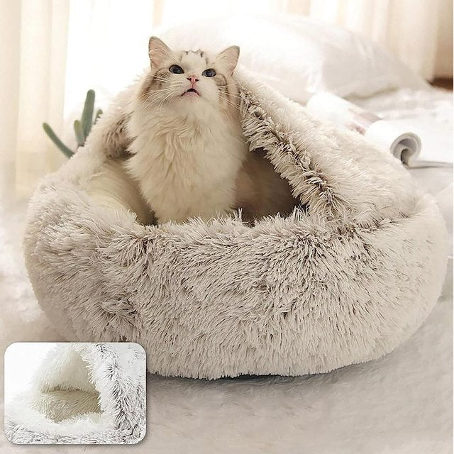 Soft Cat Hideaway Bed Pet House