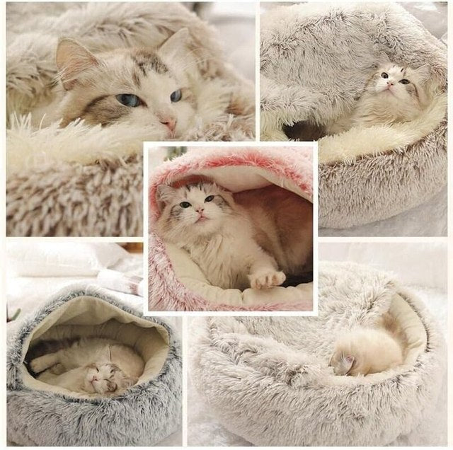Soft Cat Hideaway Bed Pet House