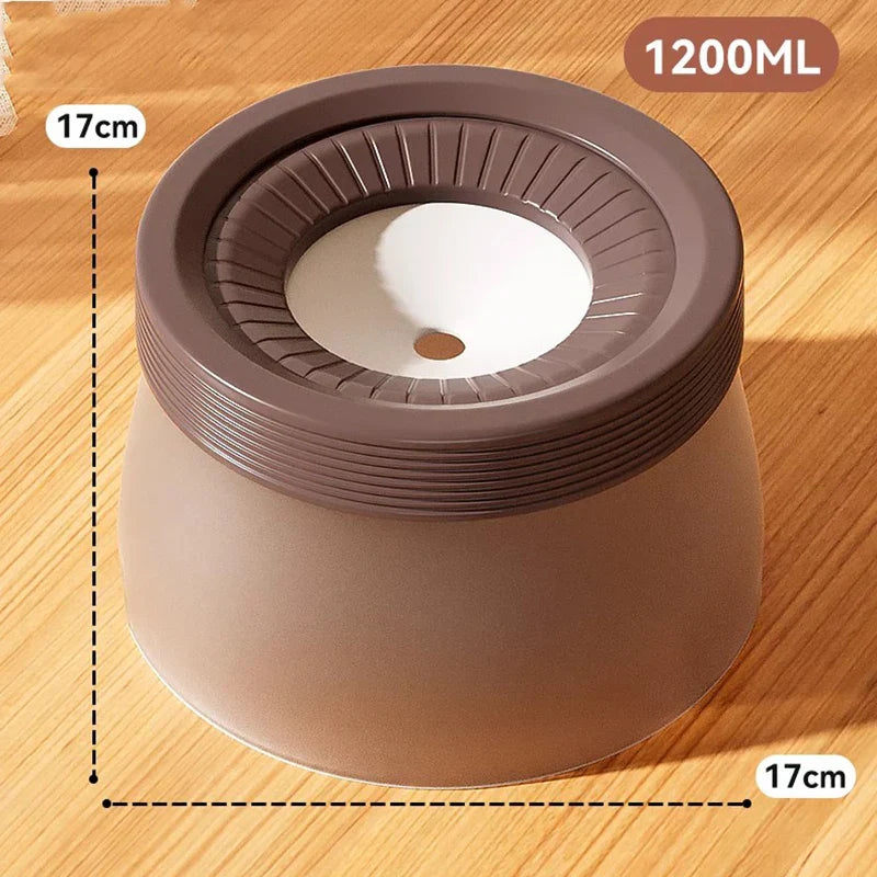 Pet Spill Proof Stainless Steel Drinking Bowl