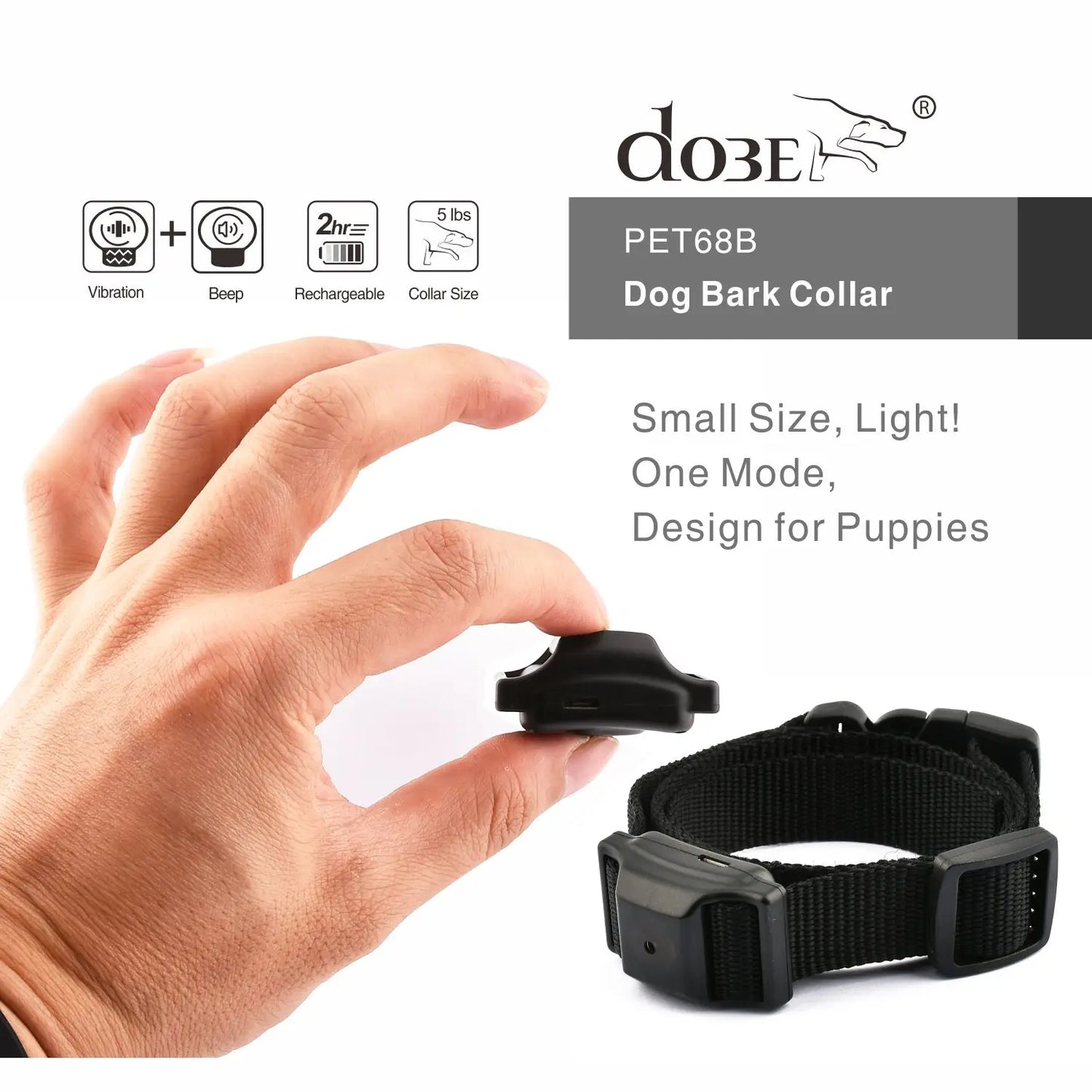 Dog Anti Bark Training Collar Small Pets