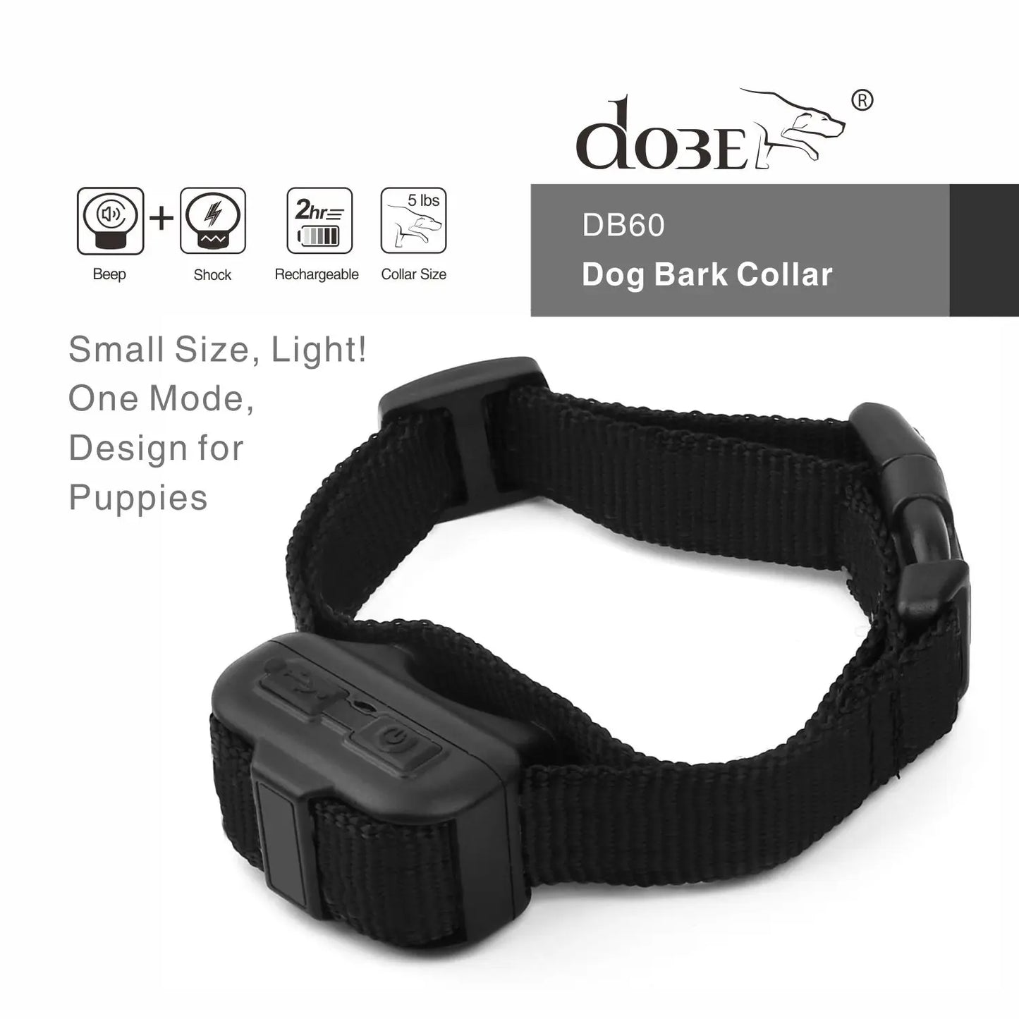 Dog Anti Bark Training Collar Small Pets