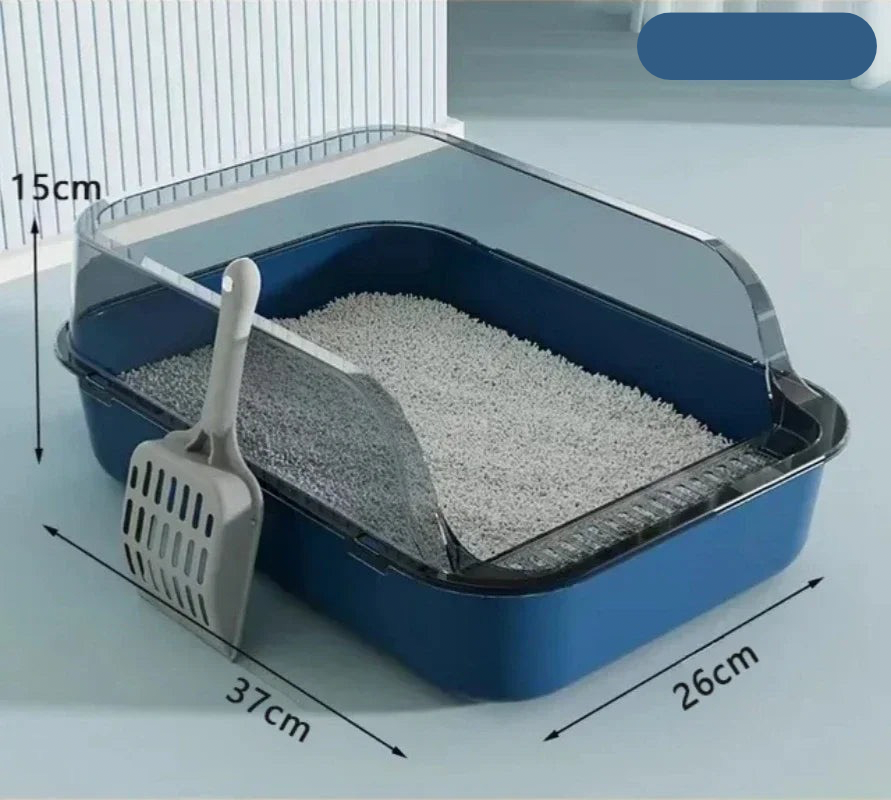 Large Open Cat Litter Box Tray