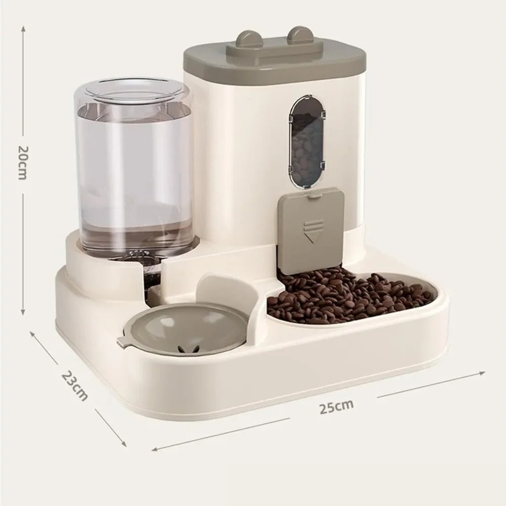 Automatic Pet Food And Water Dispenser