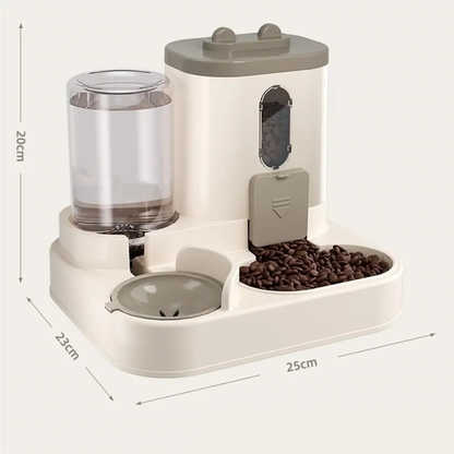Automatic Pet Food And Water Dispenser