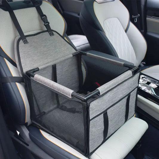 Foldable Dog Car Booster Seat - Pupporia