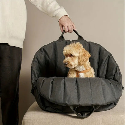 Portable Pet Bed Car Carrier 3-in-1 Travel - Pupporia