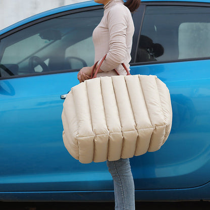 Portable Pet Bed Car Carrier 3-in-1 Travel