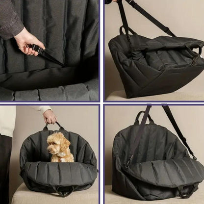 Portable Pet Bed Car Carrier 3-in-1 Travel