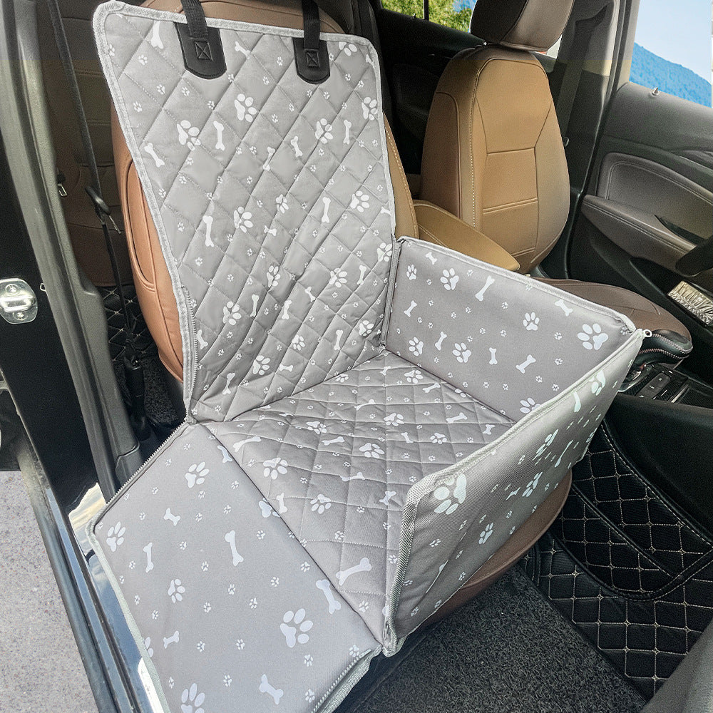 Pet Car Back Seat Dog Carrier