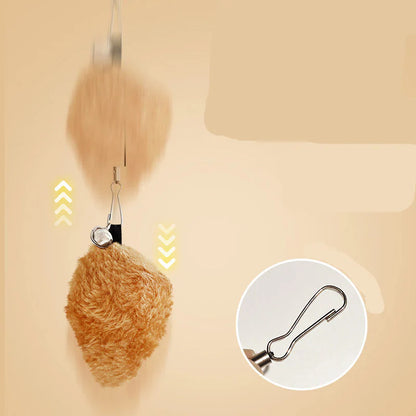 Cat Squirrel Tail Toy Interactive