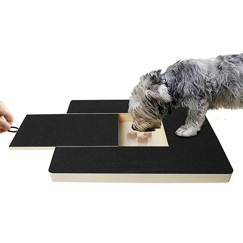 Interactive Dog Treat Puzzle Board