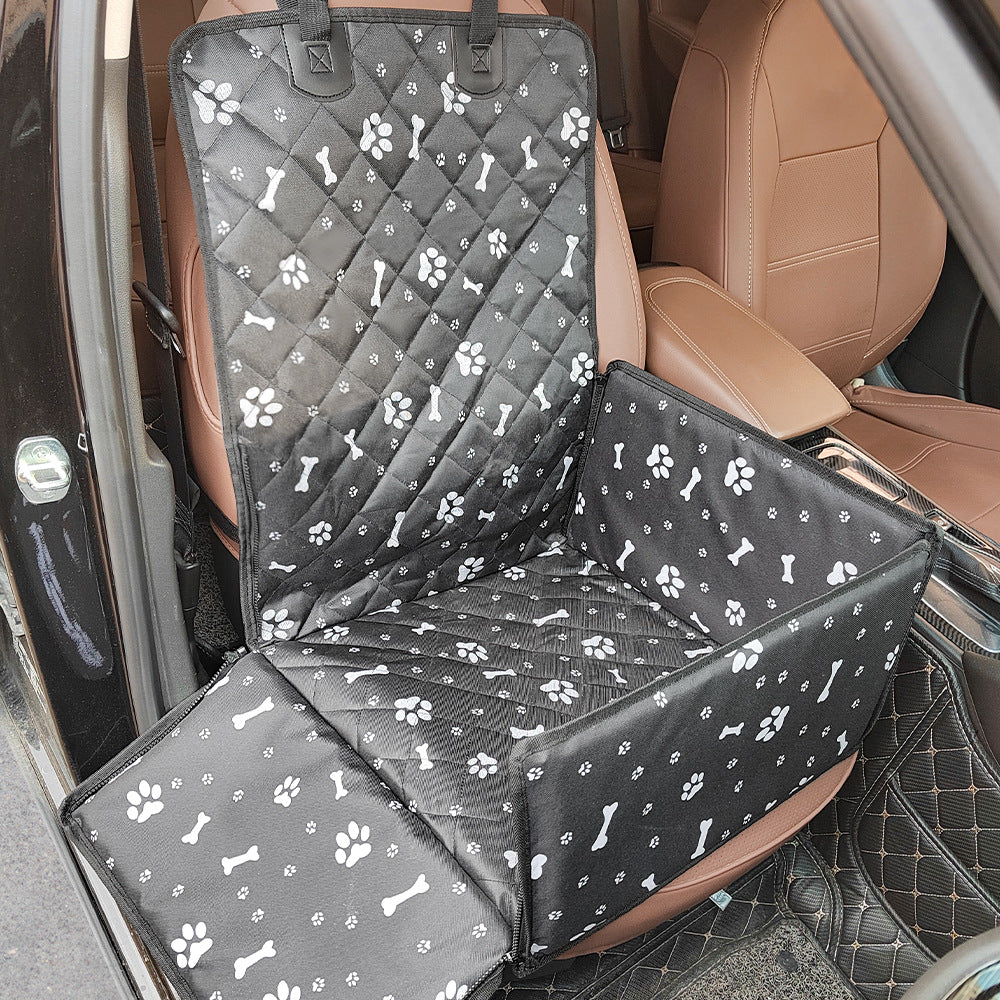 Pet Car Back Seat Dog Carrier