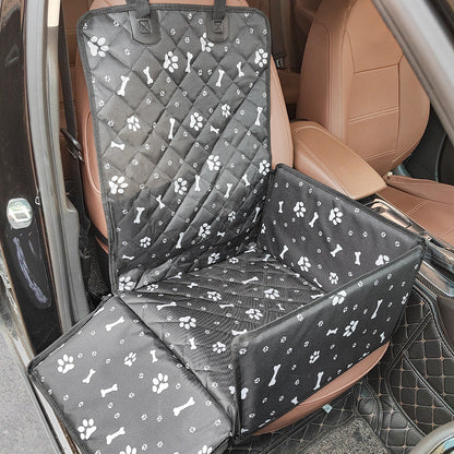Pet Car Back Seat Dog Carrier