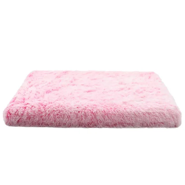 Pet Bed Mattress Soft Plush Removable Cover