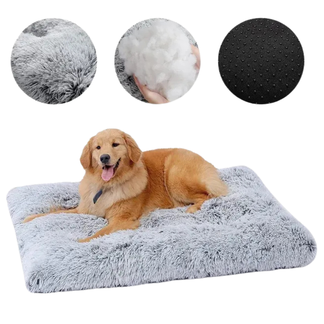 Pet Bed Mattress Soft Plush Removable Cover