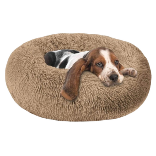 Comfy Dog Bed Donut Shape Removable Cover - Pupporia
