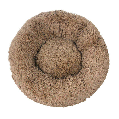 Comfy Dog Bed Donut Shape Removable Cover