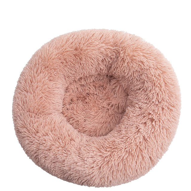 Comfy Dog Bed Donut Shape Removable Cover