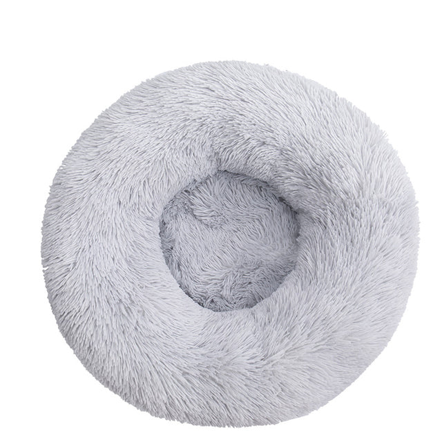 Comfy Dog Bed Donut Shape Removable Cover