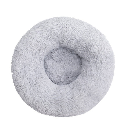 Comfy Dog Bed Donut Shape Removable Cover