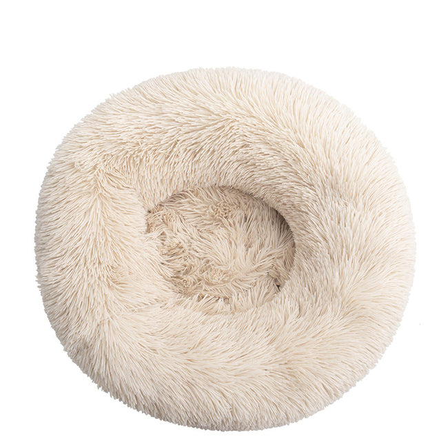 Comfy Dog Bed Donut Shape Removable Cover