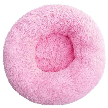Comfy Dog Bed Donut Shape Removable Cover