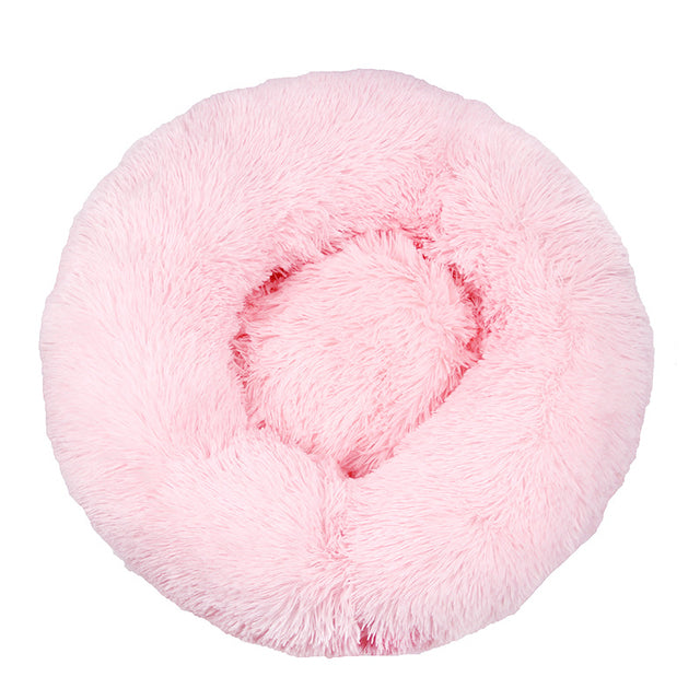 Comfy Dog Bed Donut Shape Removable Cover