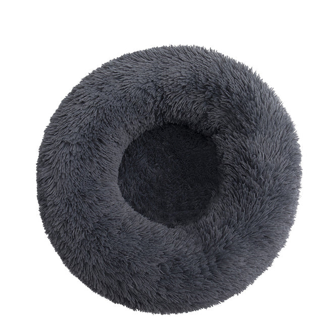 Comfy Dog Bed Donut Shape Removable Cover