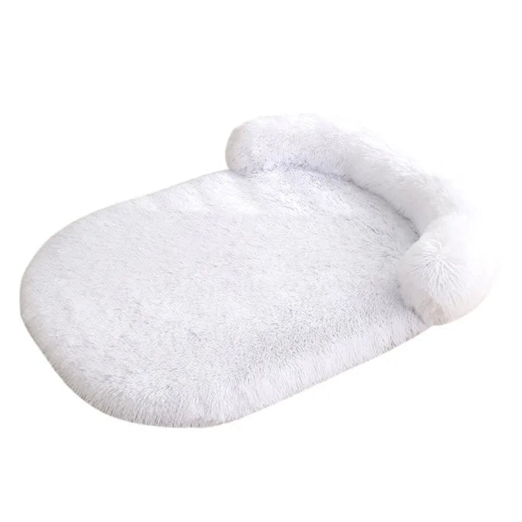 Plush Dog Bed with Supportive Bolster for Head & Neck | Leak-Proof & Washable 10