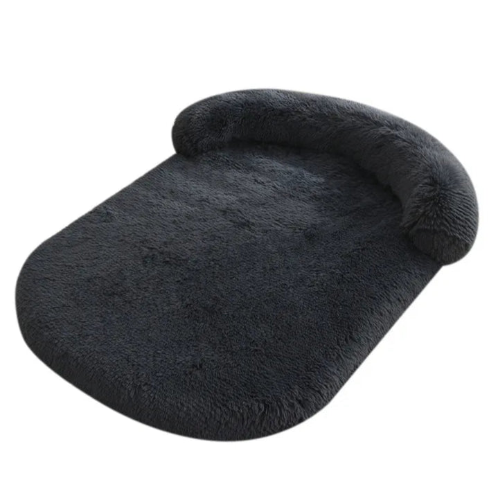 Plush Dog Bed with Supportive Bolster for Head & Neck | Leak-Proof & Washable 2