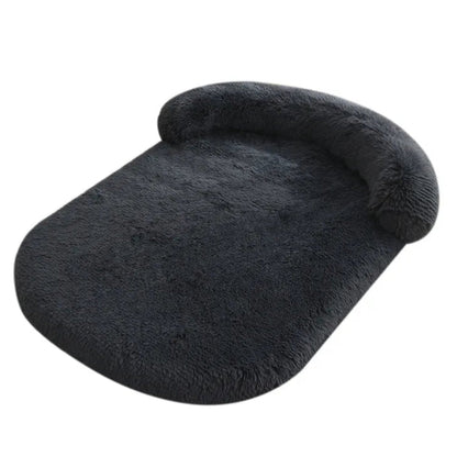 Plush Dog Bed with Supportive Bolster for Head & Neck | Leak-Proof & Washable 2