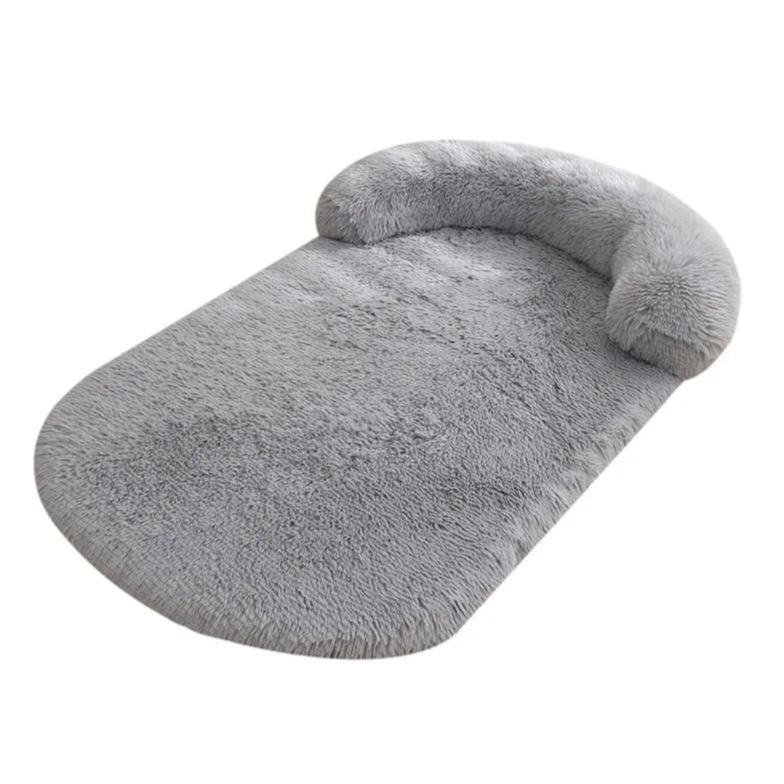 Plush Dog Bed with Supportive Bolster for Head & Neck | Leak-Proof & Washable 3