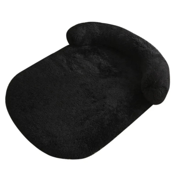 Plush Dog Bed with Supportive Bolster for Head & Neck | Leak-Proof & Washable 8