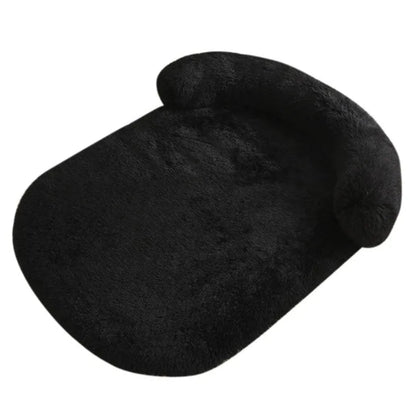 Plush Dog Bed with Supportive Bolster for Head & Neck | Leak-Proof & Washable 8