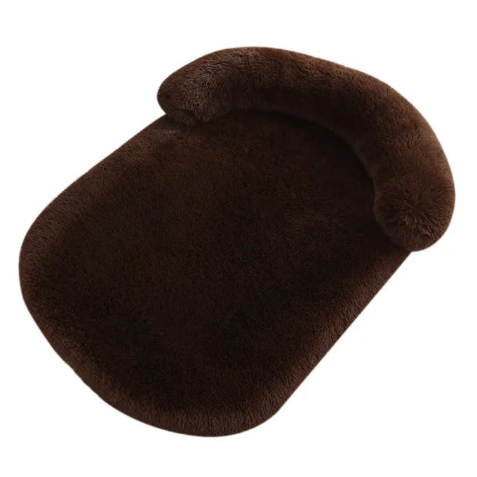 Plush Dog Bed with Supportive Bolster for Head & Neck | Leak-Proof & Washable 9