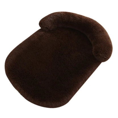 Plush Dog Bed with Supportive Bolster for Head & Neck | Leak-Proof & Washable 9