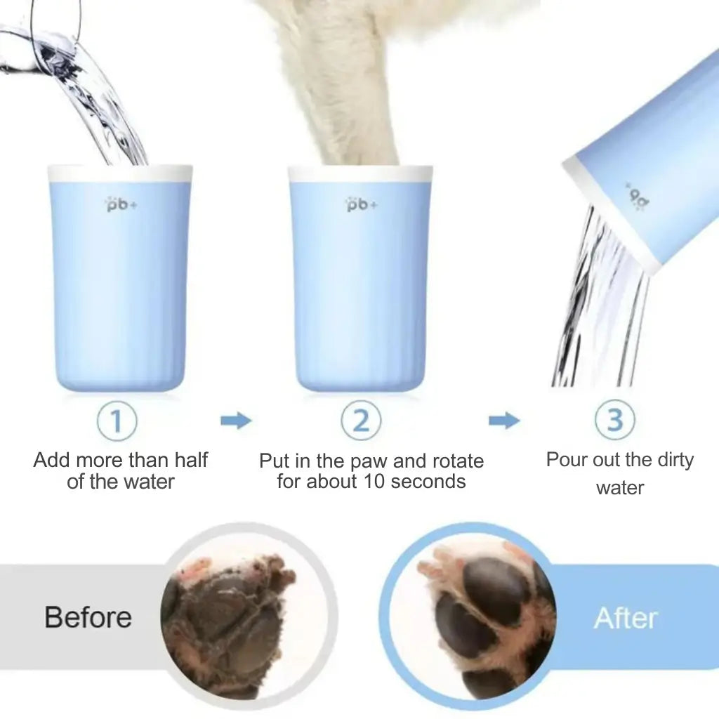 Pet Paw Washer Gentle Soft Bristles