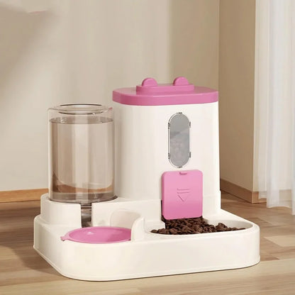 Automatic Pet Food And Water Dispenser