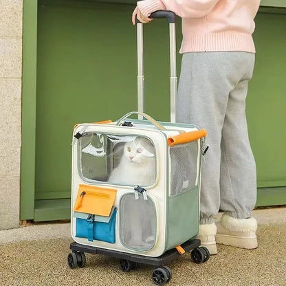 Pet Travel Crate Swift Glide Portable