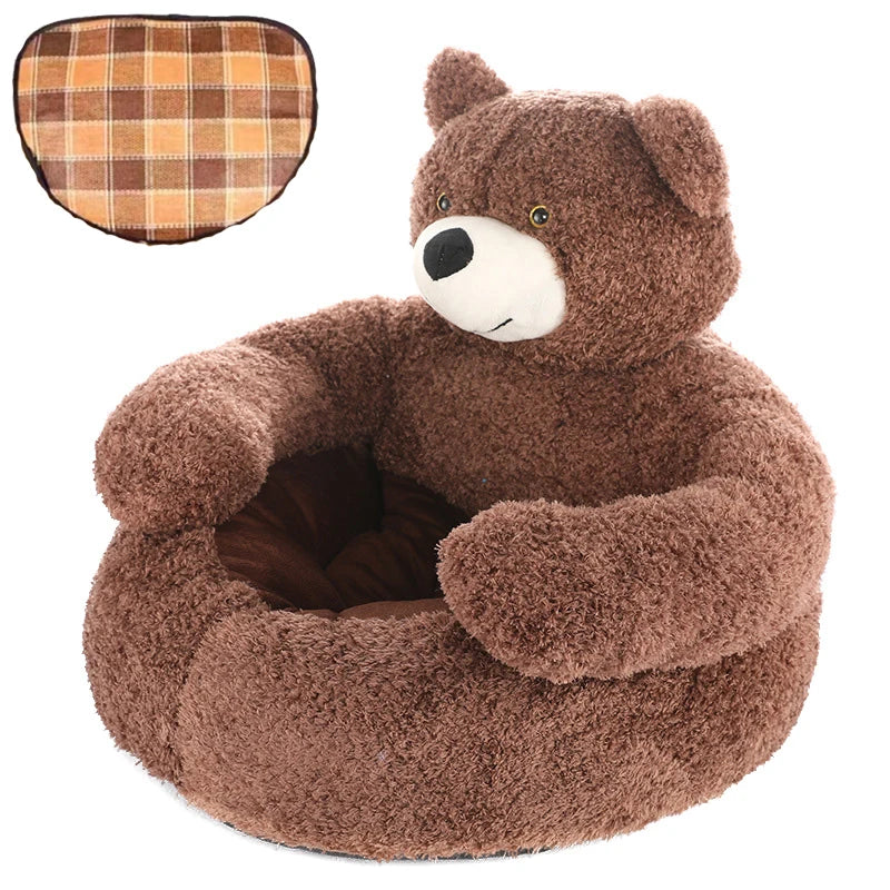 Cozy Pet Bed Warm Plush Winter