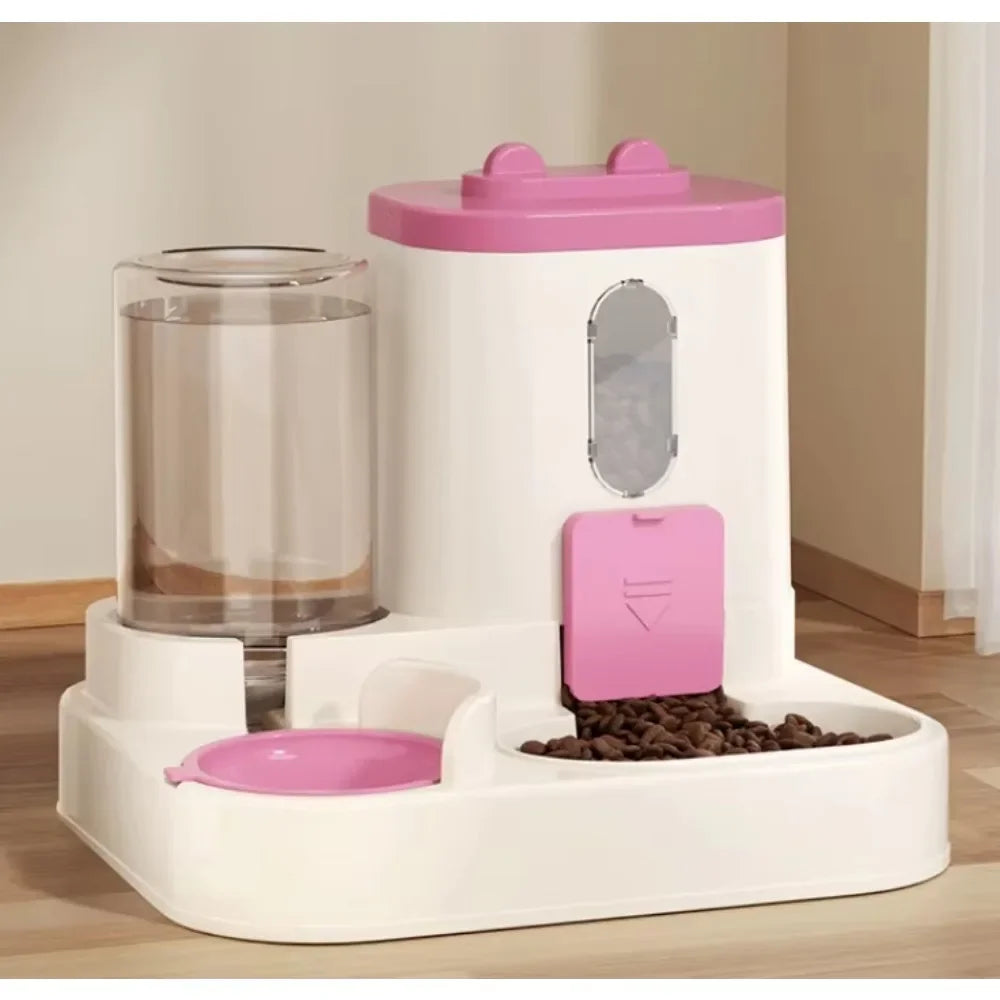 Automatic Pet Food And Water Dispenser