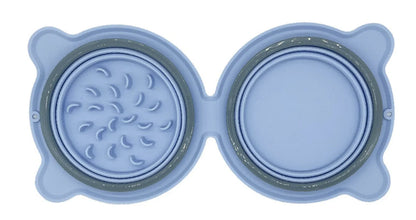 Collapsible Silicone Pet Food Bowl
