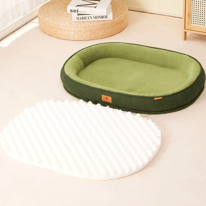 Fleece Dog Bed Washable Cover