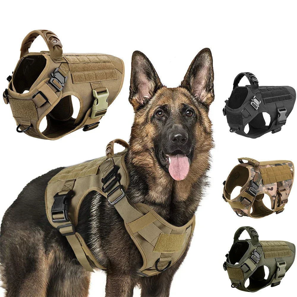 Durable Dog Harness Vest With Handle