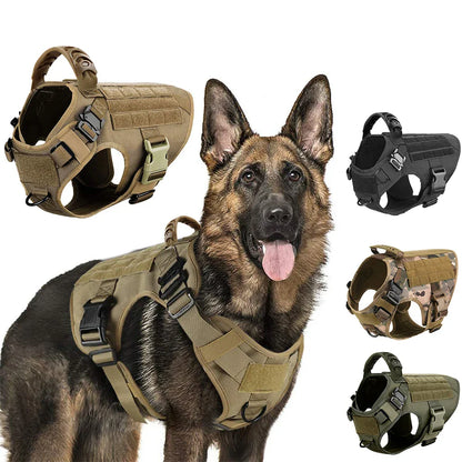 Durable Dog Harness Vest With Handle