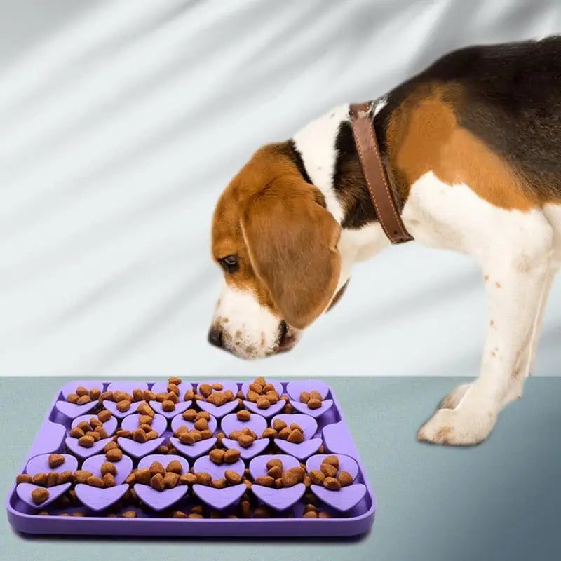 Interactive Dog Feeding Mat Suction Cups