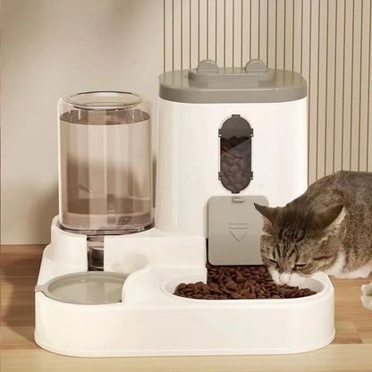 Automatic Pet Food And Water Dispenser